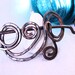 Copper Hair Clip/ Antiqued/ OOAK/ "Kelli"