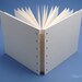 blank slate watercolor coptic hardcover journal