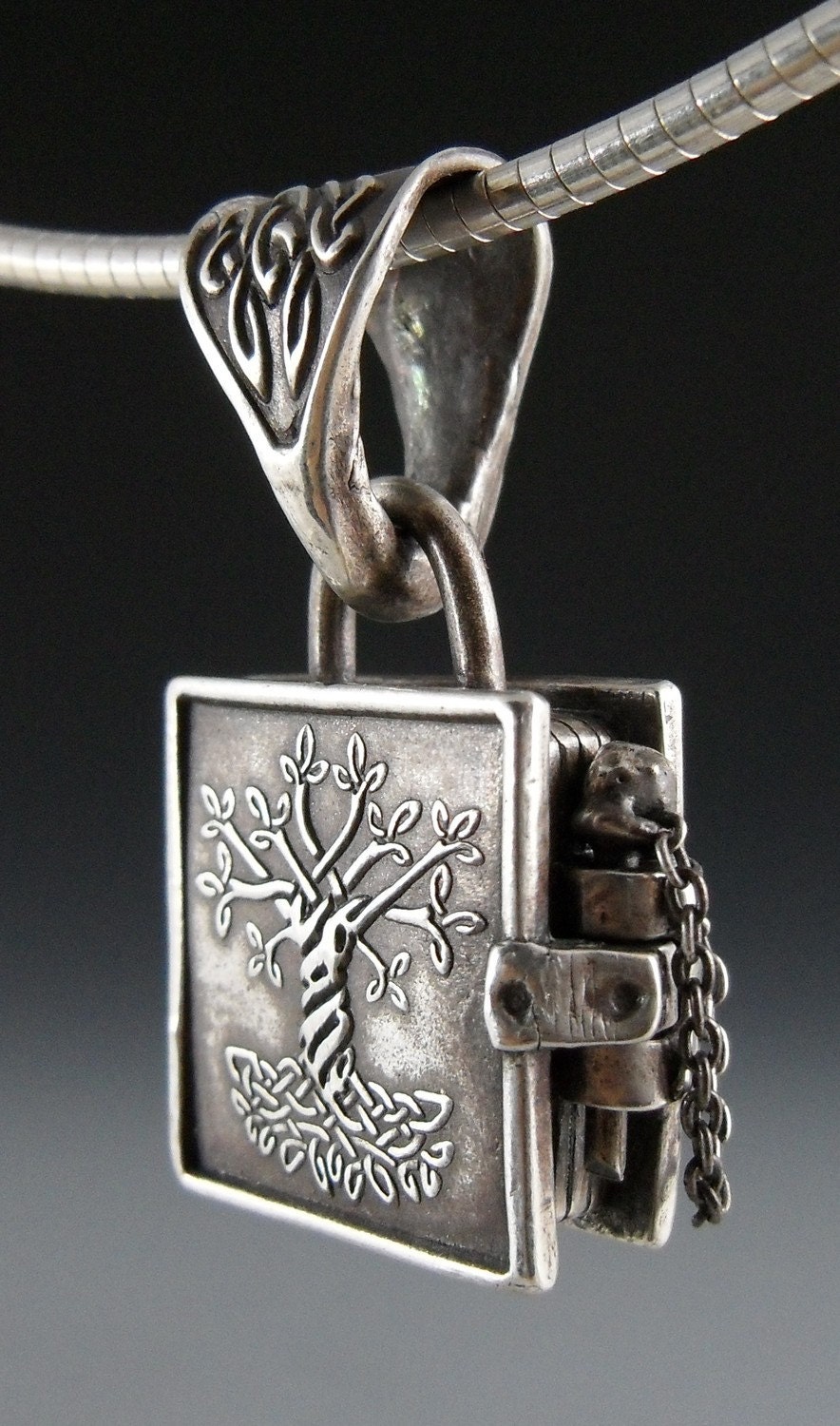 By Custom Order, Book of Kells Locket Tree of Life