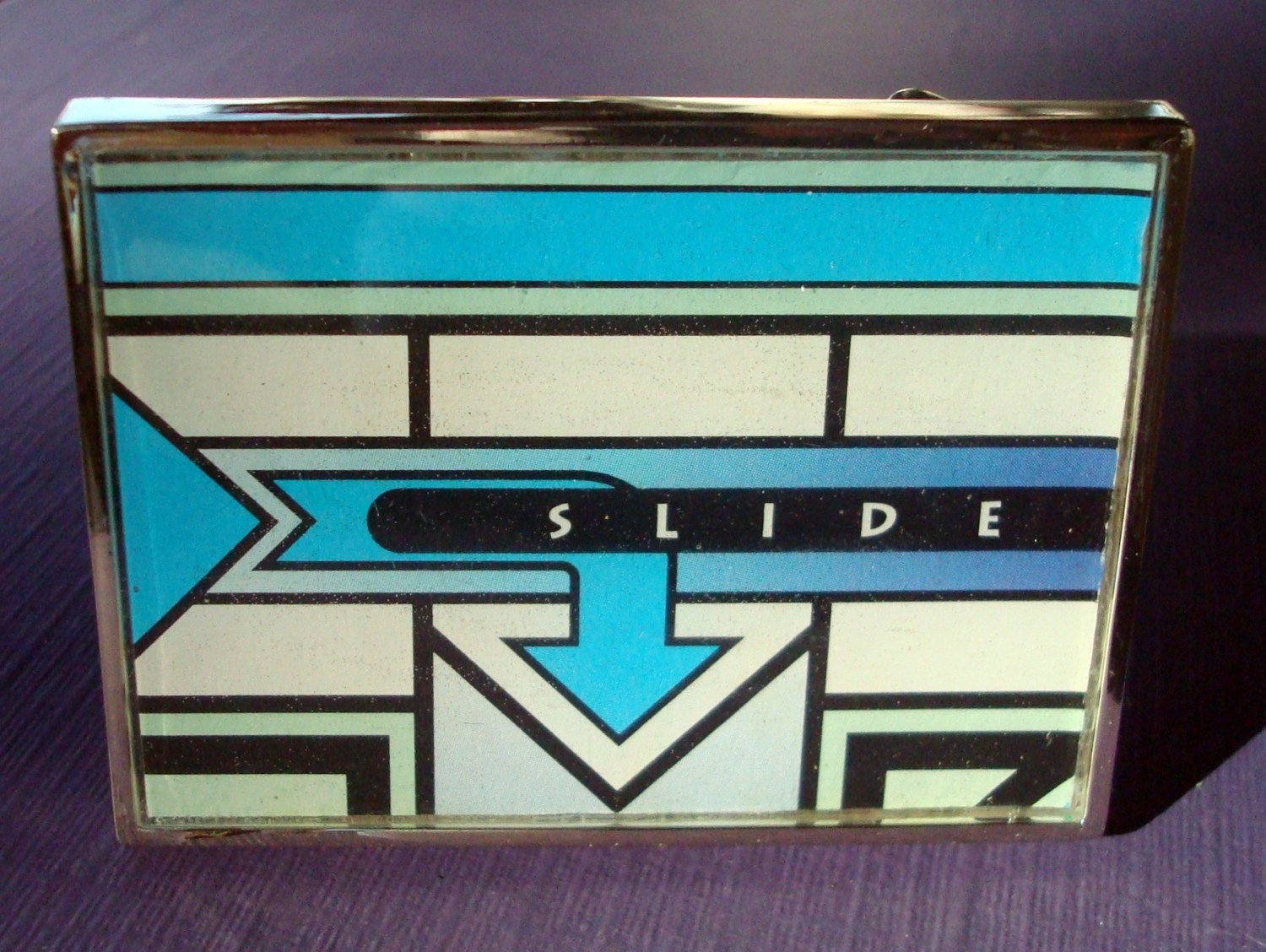 Sorry Gameboard Belt Buckle with Implied Innuendo