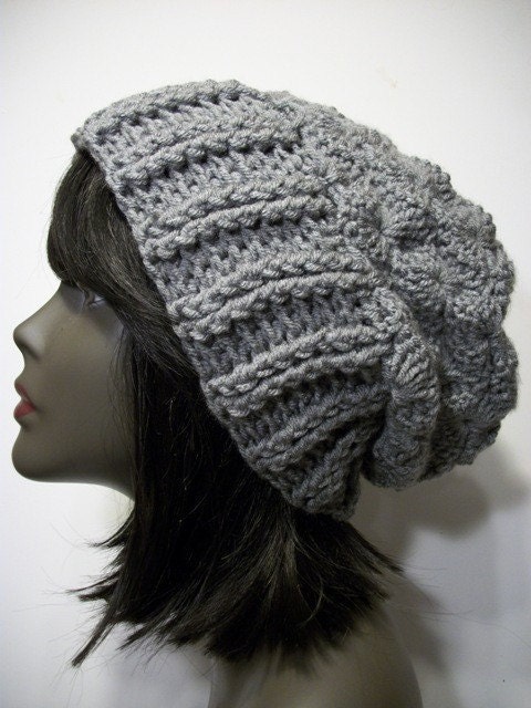 PATTERN Akudo chunky slouchy Toque Hat and by MsSunflwr on Etsy