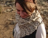 Genevieve Scarf- super long chunky hand knit scarf- pick your color