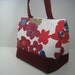 Insulated Lunch Bag Purse - Petals