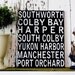 Customizable Destination Bus Roll - 16 x 20 Canvas