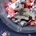 in bed with Andy UPCYCLED puzzle piece PENDANT