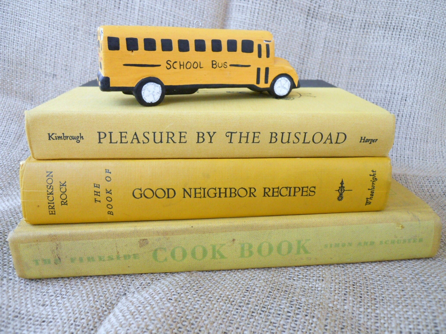 Pleasure by the Busload Vintage Yellow Book First Edition