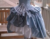 Alice and Wonderland Wedding Gown Corset Fairytale Dress-Custom to Order