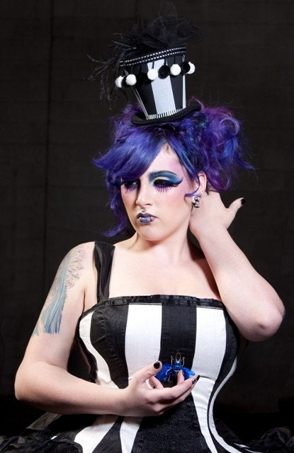 Beetle Juice Wedding Dress Alternative Tim Burton Inspired -Custom to your size