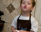 Boy's Apron Personalized - Embroidered Monogram