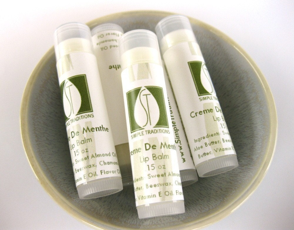 Creme De Menthe Lip Balm