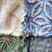 Vintage Chenille Rag Patchwork Quilt
