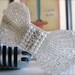 ODESSA - Headband - Silver Shell Art Deco Sequin and Beaded - by bethany lorelle
