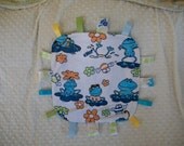 Boys Froggy Tag Blanket