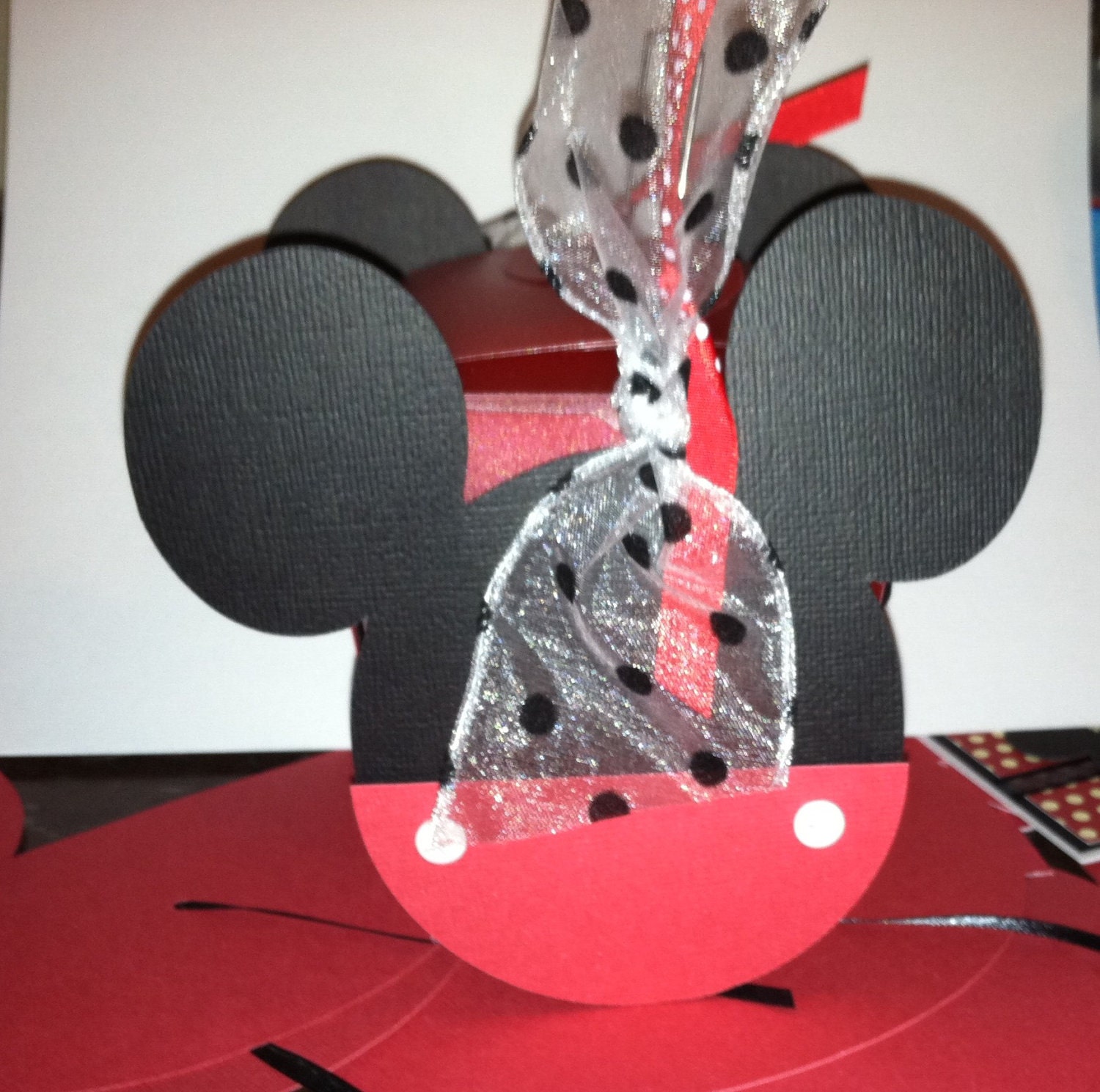 Items Similar To Mickey Mouse Favor Box On Etsy 6233