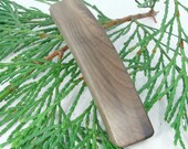 Medium Wood Hair Clip, Oregon-Myrtlewood, wooden hair accessory, wood jewelry, hair barrette, hair toy, Oregon Coast, wood hairclip