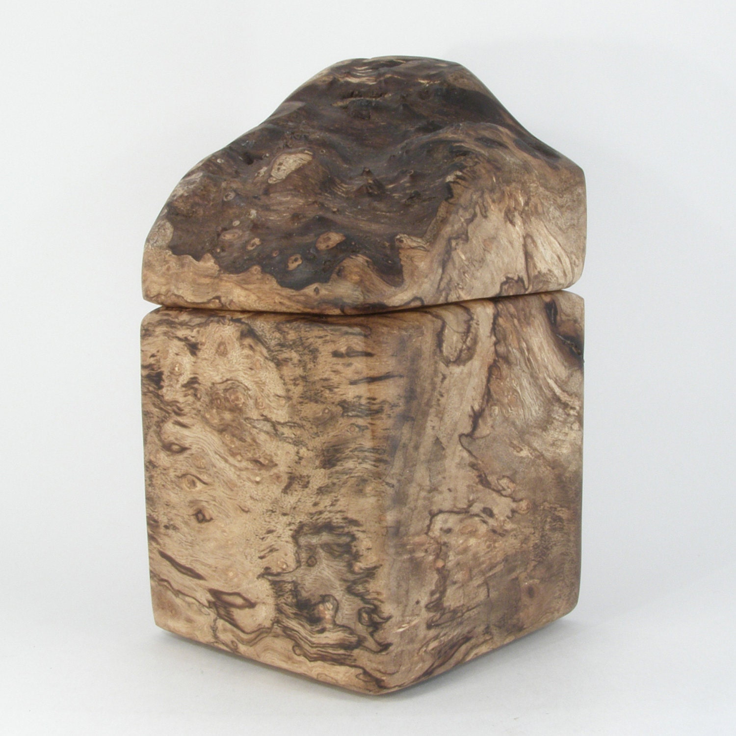 Oregon Myrtlewood Burl Box, Fifth Wedding Anniversary, Jewelry Box, Nature Lover's Gift, Valentine's Day