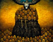 Bring Forth the Tides of Night - Original Painting