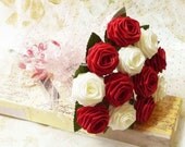Origami DeLovely Rose Bouquet - Red Roses (1 Dozen Gift Wrapped)