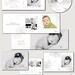 photographer templates - birth announcement bundle - 5x7 announcement, trifold announcement, cd label, cd case, image box - sweet birds.