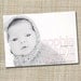 photo birth announcement - bold.