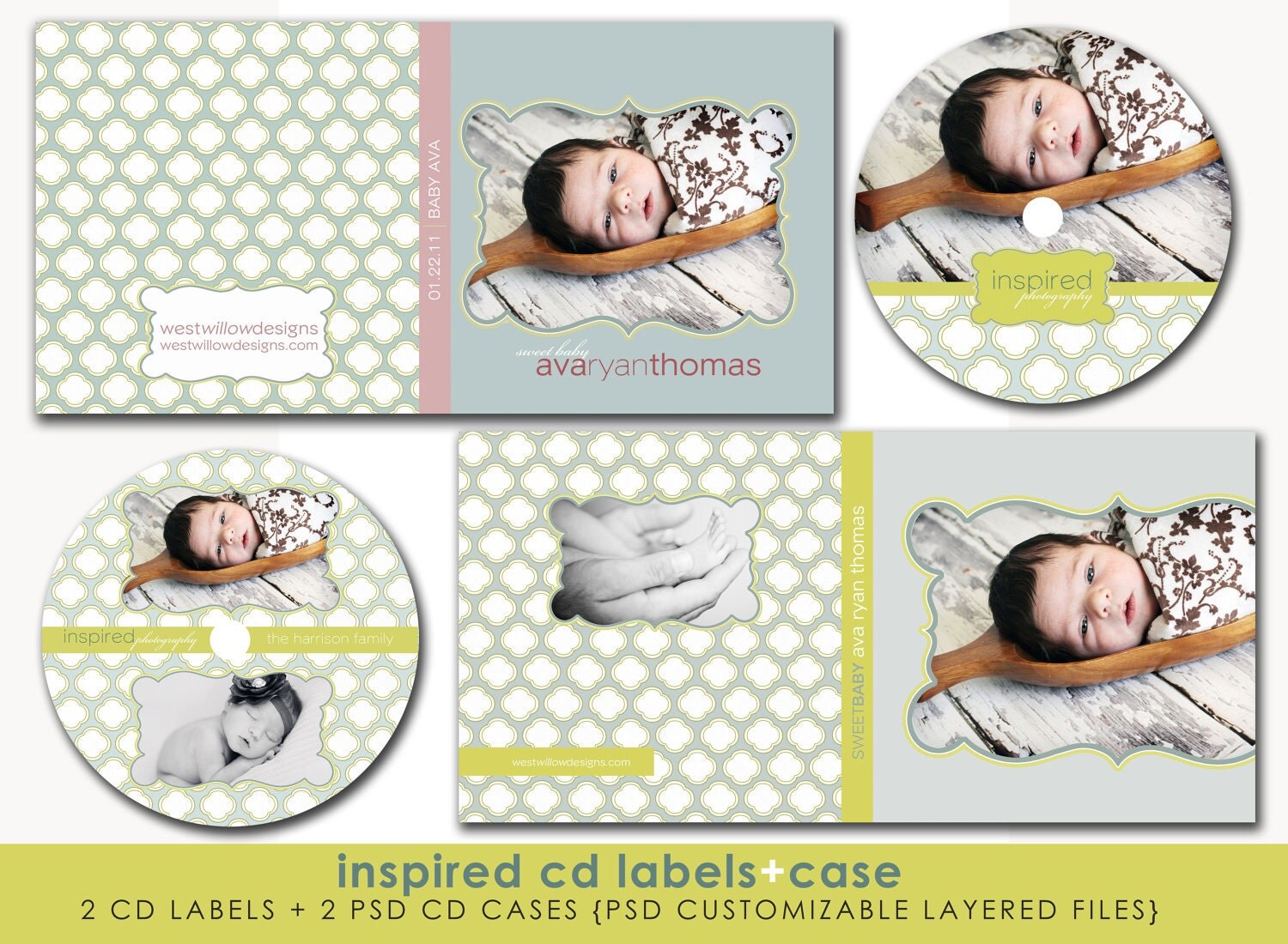 Cd Label Psd