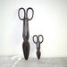 forged steel farm scissors - worth rustic rusty snips - farmhouse country - urban industrial decor - shabby chic cottage