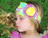Custom JUMBO Two-Toned Single Flower Headband to Match Any Outfit in My Shop