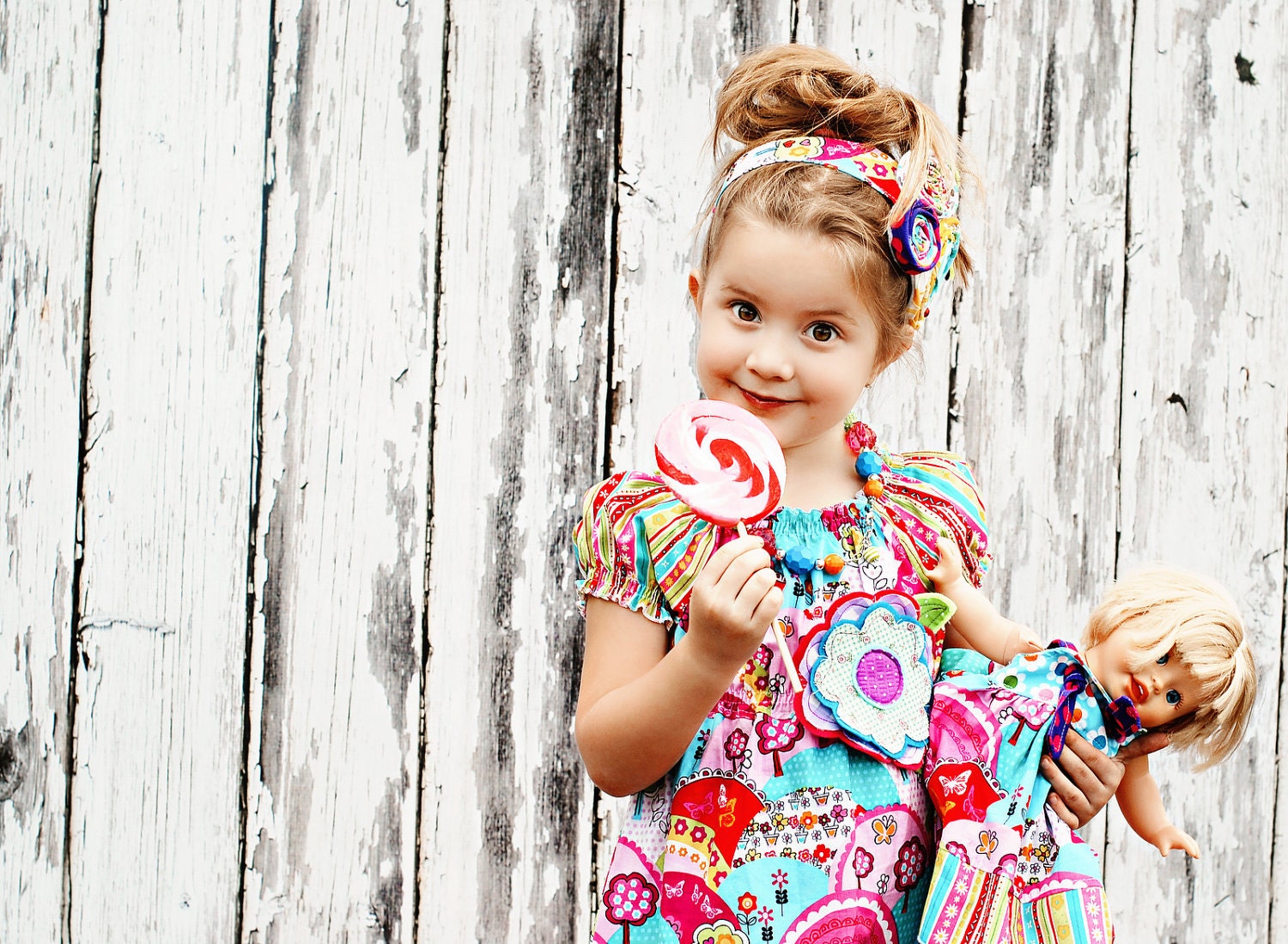 DOLLY KNOT DRESS - Custom doll dress made to match any of our dresses