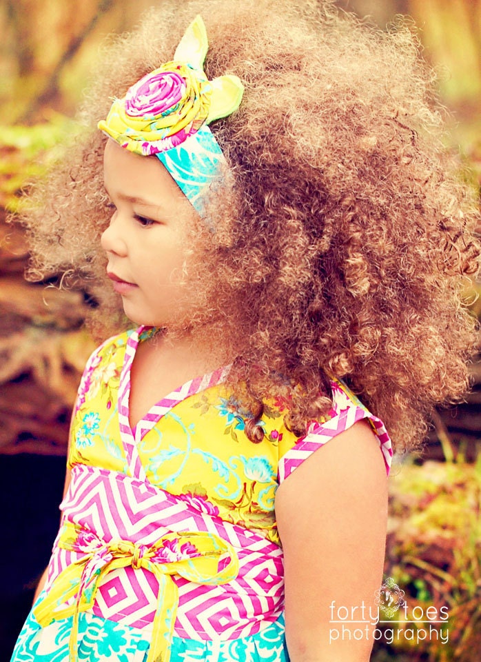 New Spring 2012 -- MADEMOISELLE - Sleeveless Kimono - Available in sizes 2T 3T 4T 5 6 7