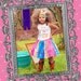 New Spring 2012 -- WEST INDIES - Patchy Skirt - Available in sizes 6m 12m 18m 2T 3T 4T 5 6 7 8