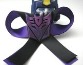 Transformers Megatron Decepticons Geek Hair Bow Clip