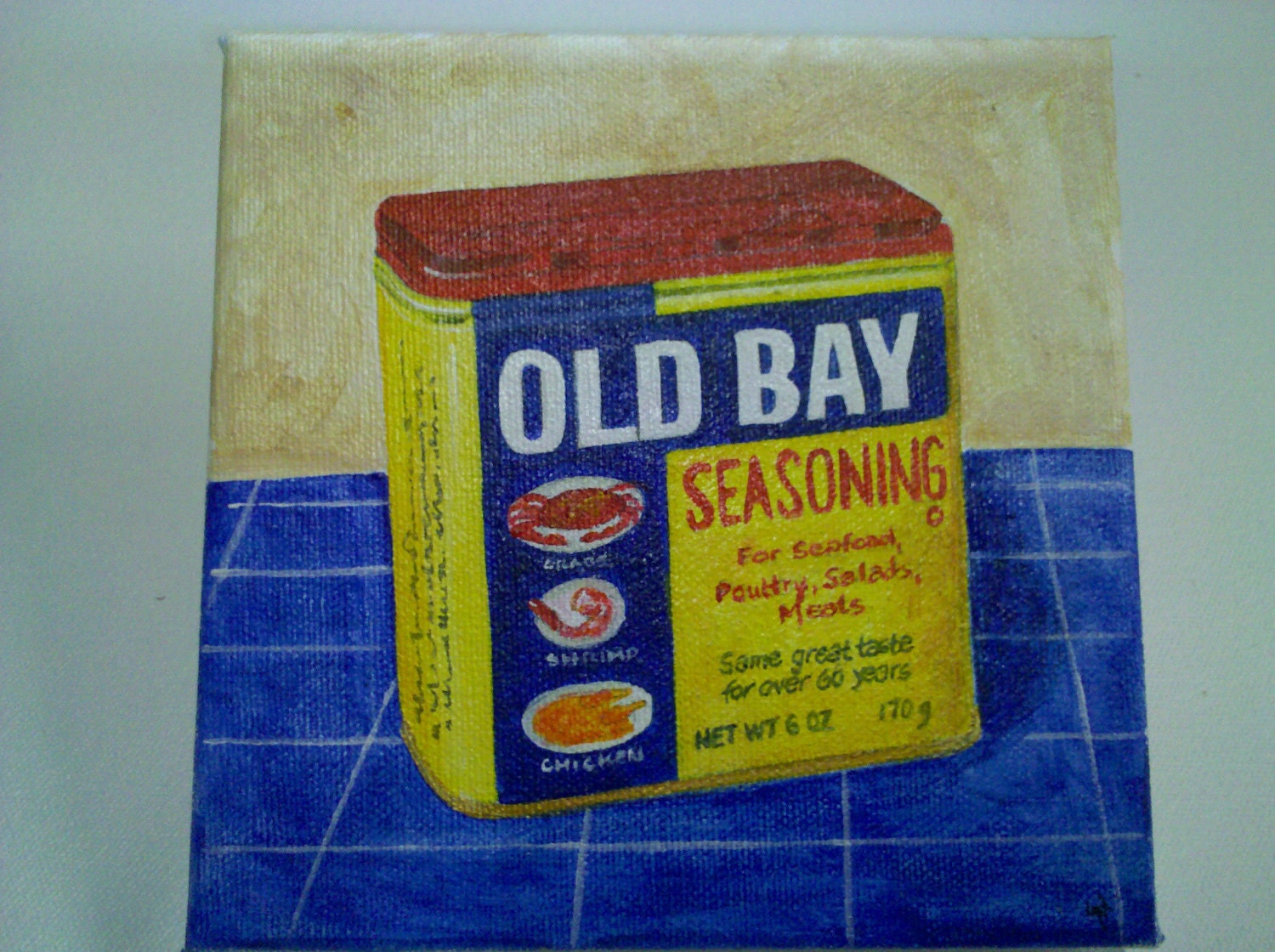 Old Bay kitchen art