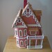 wooden dollhouse
