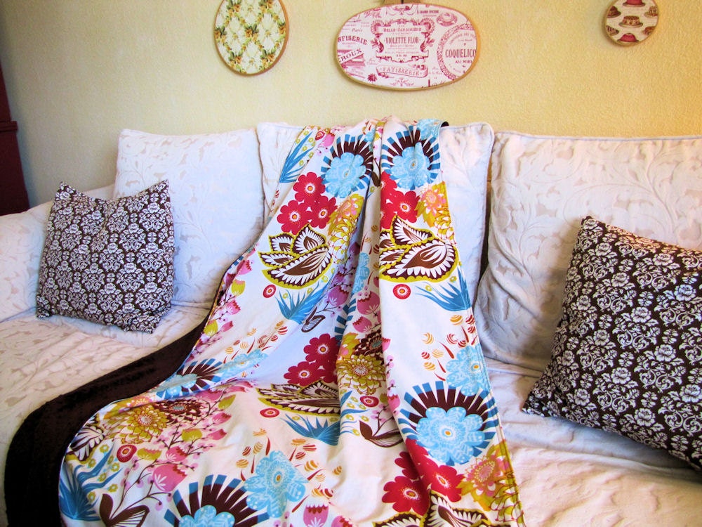 Summer Totem Throw or Blanket Made to Order