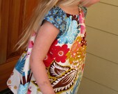 Peasant Dress - Baby Toddler Child -Summer Totem- custom size