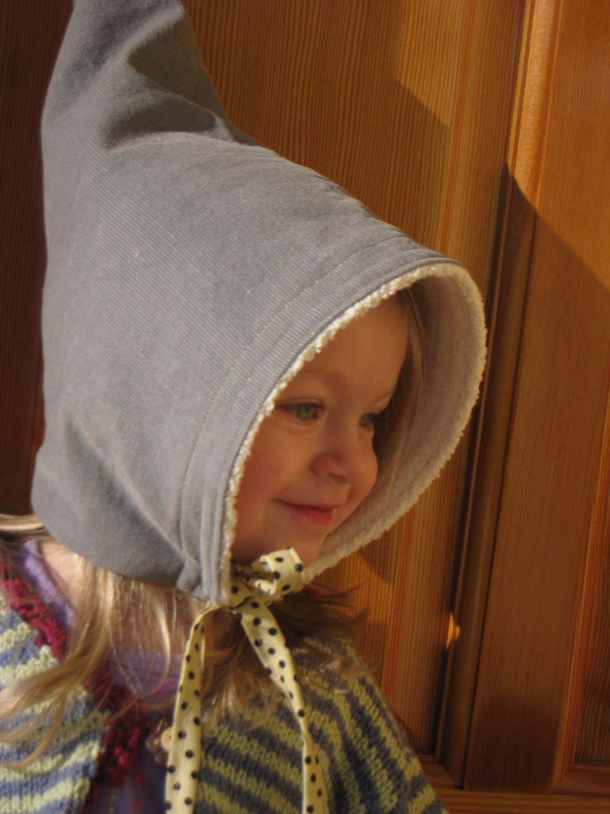 Little Eco Gnome - An organic fleece winter hat- READY TO SHIP