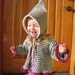 Little Eco Gnome - An organic fleece winter hat- READY TO SHIP