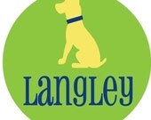 Smitten and Company Personalized Dog Tee for Boys - Choose Your Colors