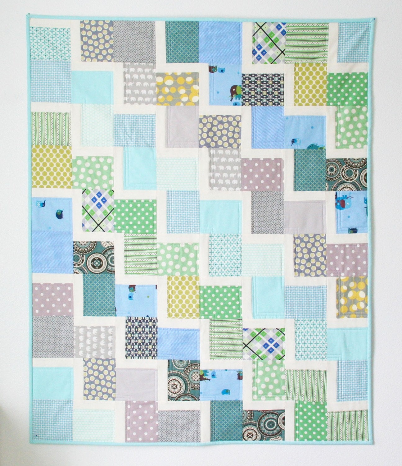 Little Climber Baby Quilt