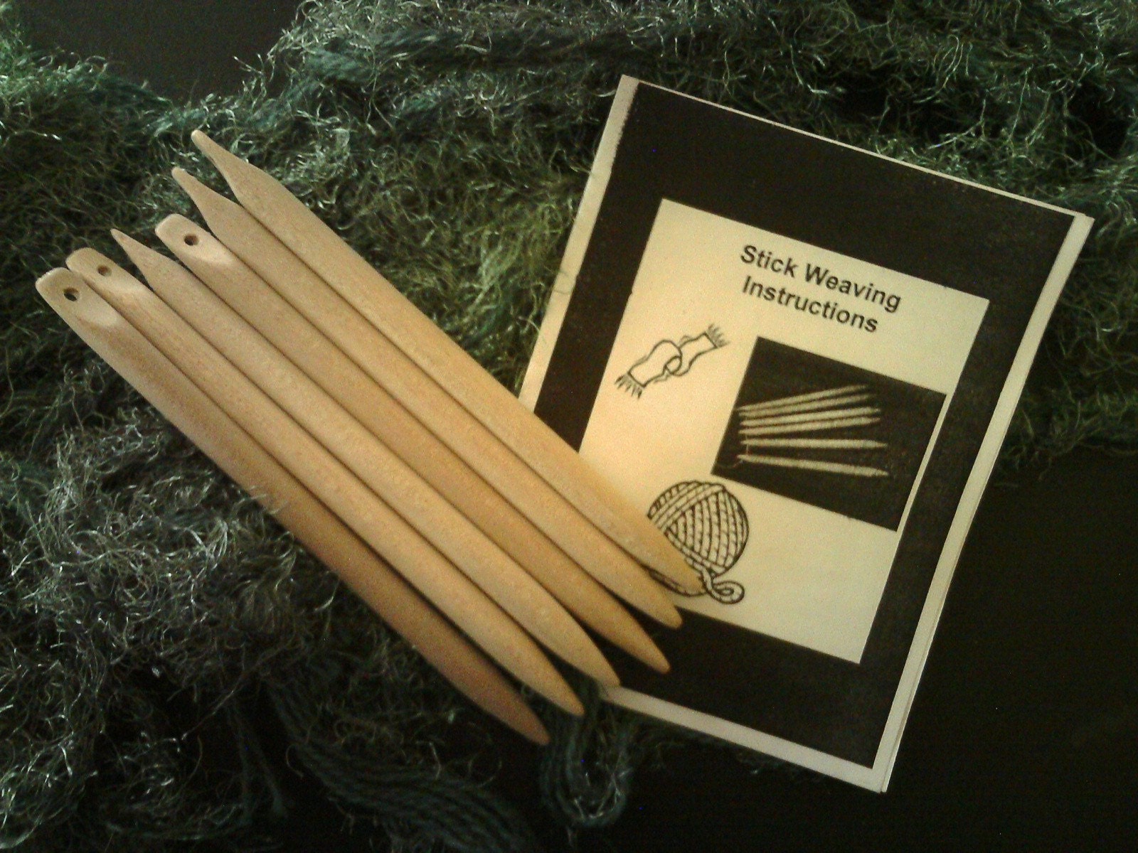 Weaving Sticks Set of 6 Large Make your own scarves by yooperup