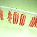 Bacon Strips Stitch Markers (set of 6)