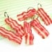 Bacon Strips Stitch Markers (set of 6)