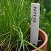 Special Order Reserved for Tom Faller - 6 Herb or Vegetable Garden Markers - Pottery Plant Stakes - Custom Order