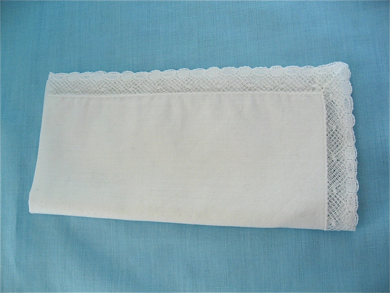 White Cotton Handkerchief