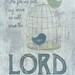 Serve the Lord - vintage style art print
