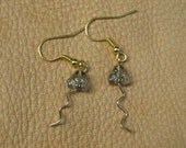 Illuminatus Eye in Triangle earrings