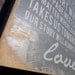 Typography Wood Sign- - Our Sweet Little Story Wall Decor