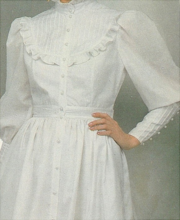 Vintage Gunne Sax Prairie Dress Pattern Size 6 by VintageSewandSew