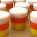 Candy Corn Votives (4)