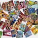 Trees - Angels - Madonnas - Fairies - Frida - Art STICKERS - Primitive Folk Art (Set of 37) by FLOR LARIOS